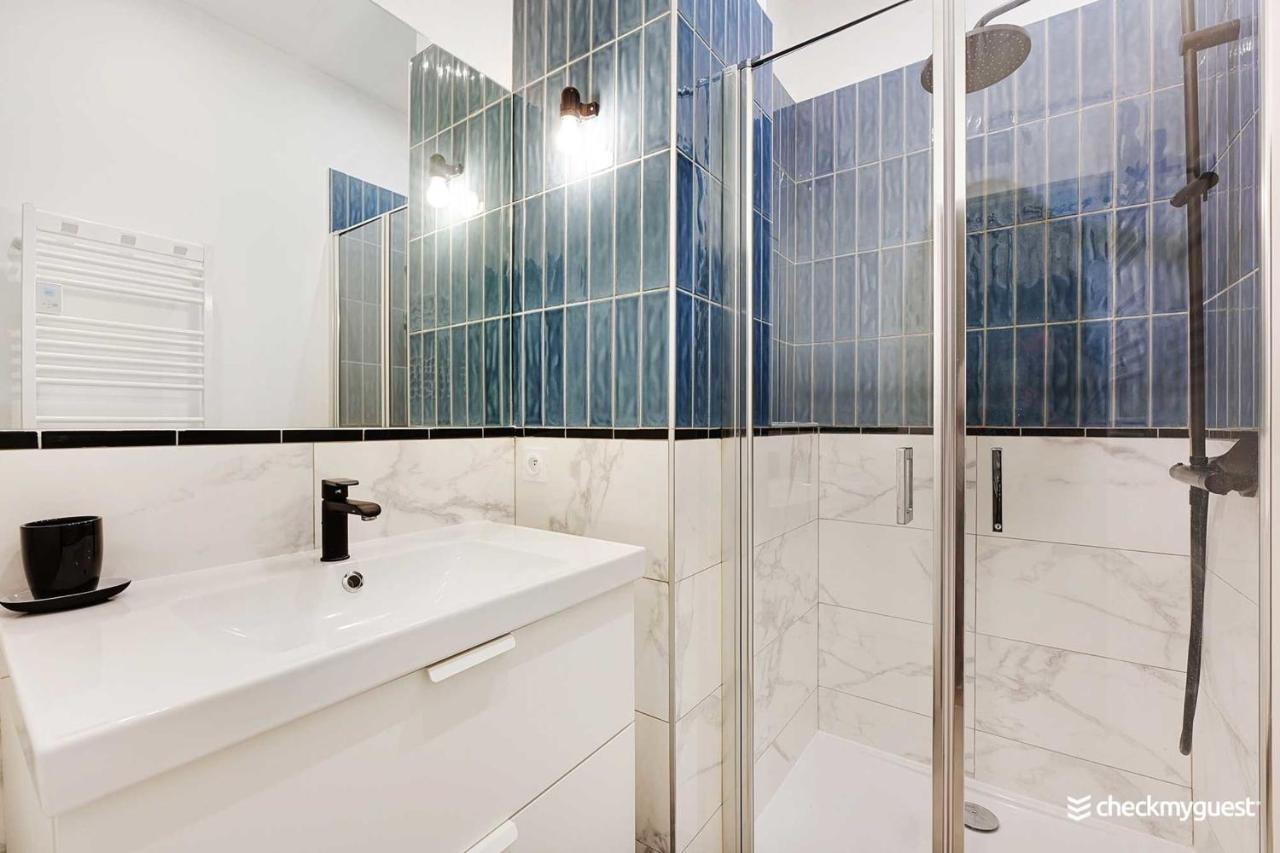 Modern Apartment - 2Br-6P- Oberkampf-Republique Parijs Buitenkant foto