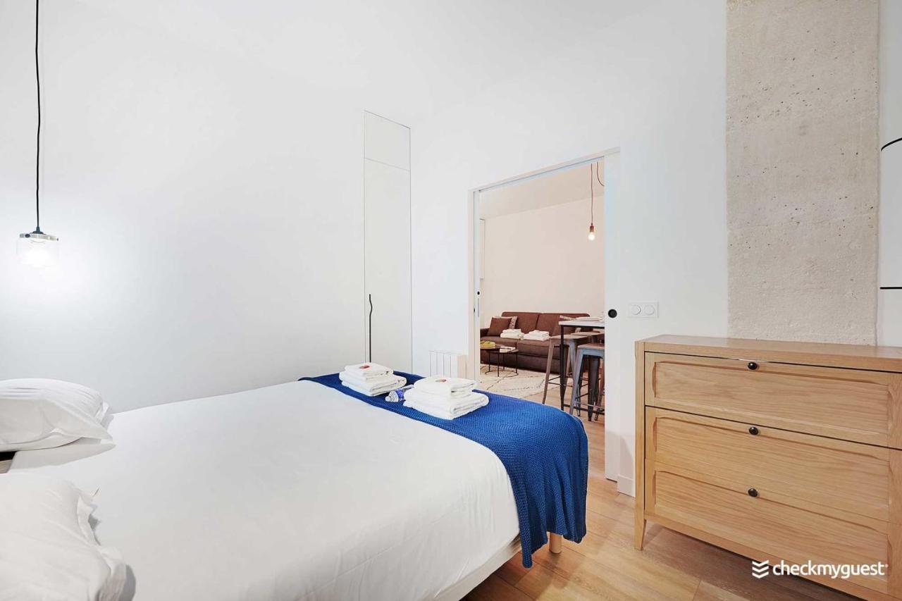 Modern Apartment - 2Br-6P- Oberkampf-Republique Parijs Buitenkant foto