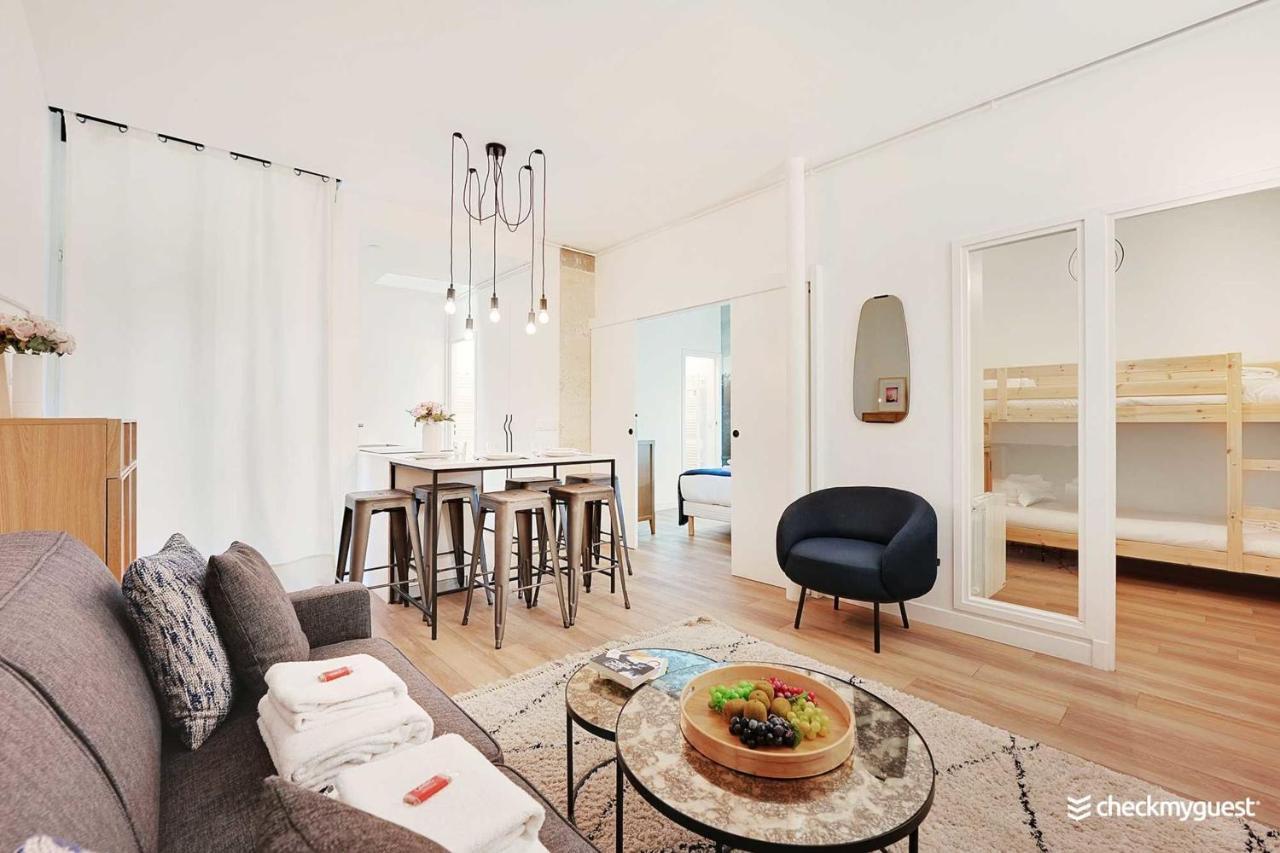 Modern Apartment - 2Br-6P- Oberkampf-Republique Parijs Buitenkant foto